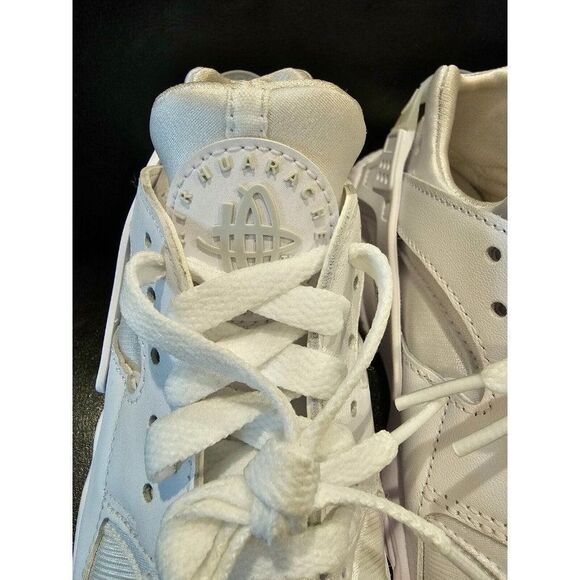Nike Air Huarache White/Pure Platinum DH4439-102 Women's Size 6 Men's Size 4.5 - Picture 10 of 16